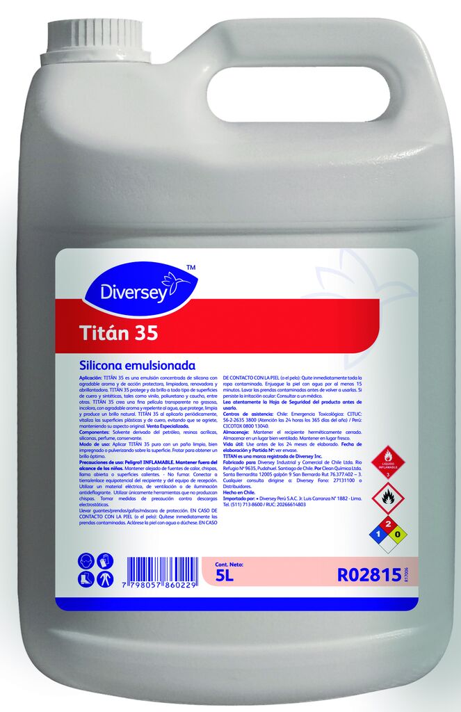 TITAN 35 4x5L - SILICONA EMULSIONADA